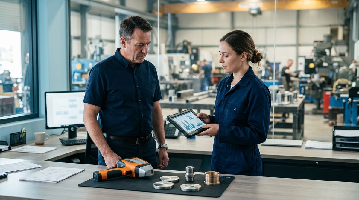 Valutazione dell'investimento in un analizzatore XRF portatile: strumento, campioni di leghe metalliche e analisi dei fattori di costo