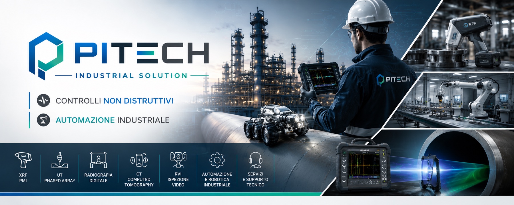 Video preview PITECH controlli non distruttivi automazione industriale