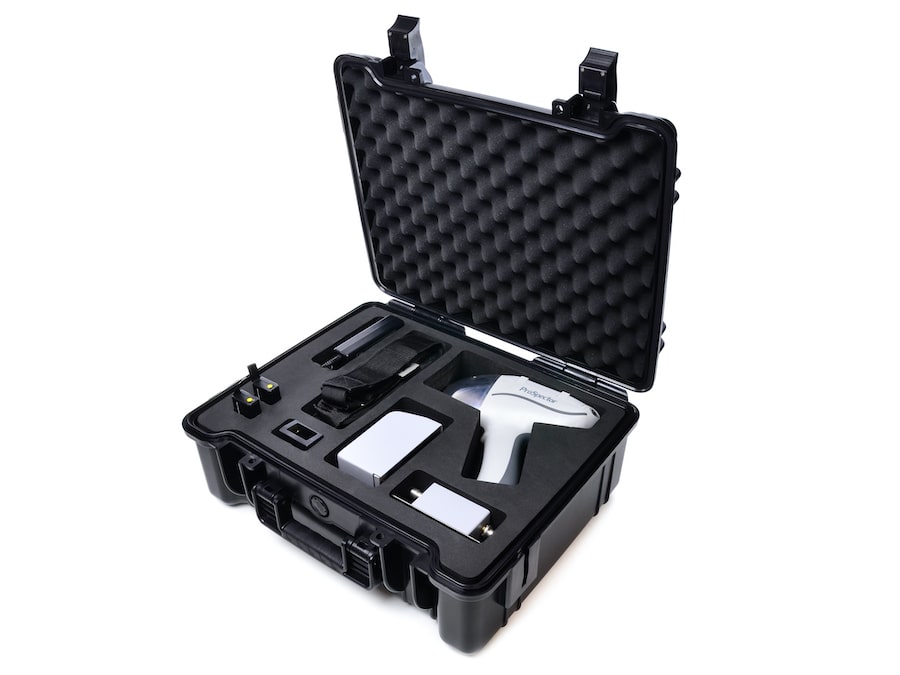 Valigetta rigida Elvatech ProSpector 2 con analizzatore XRF e accessori