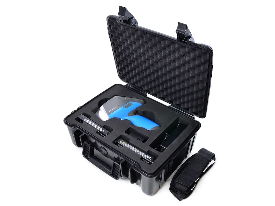 Valigetta rigida Elvatech ProSpector 3 con analizzatore XRF e accessori