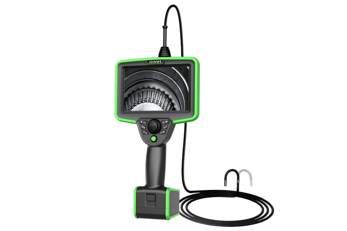 Videoscopio JOINWE JW-T con immagine di ispezione a schermo e sonda flessibile