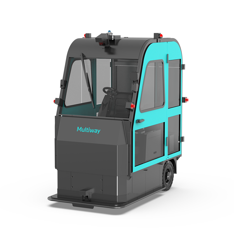 Multiway AMR for pallet handling in a warehouse